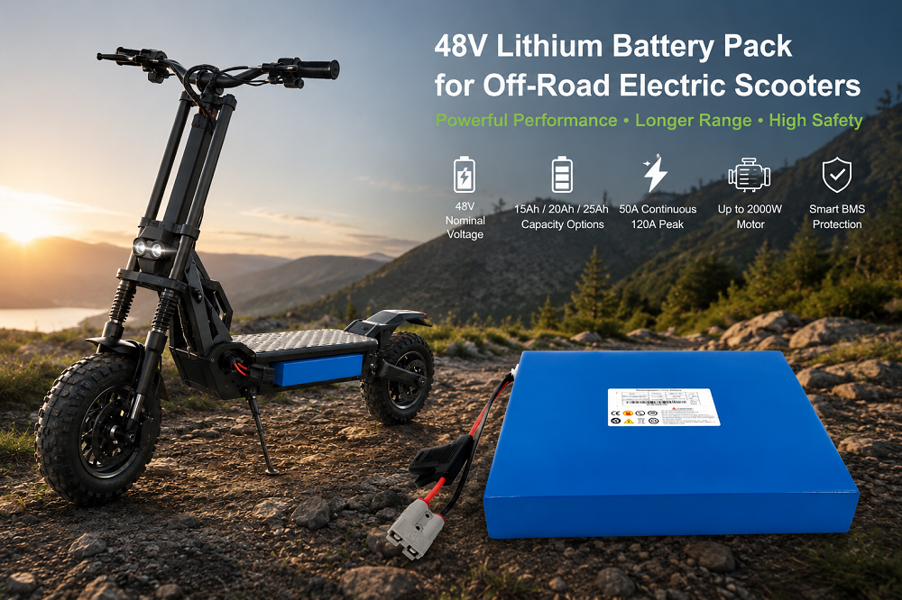 son şirket davası hakkında 48V Lithium Battery Pack for 2000W Off-Road Electric Scooters
