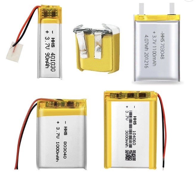 Factory Price Customized Rechargeable Lithium Polymer Battery Cell 3.7v digital batteries cellphone bluetooth