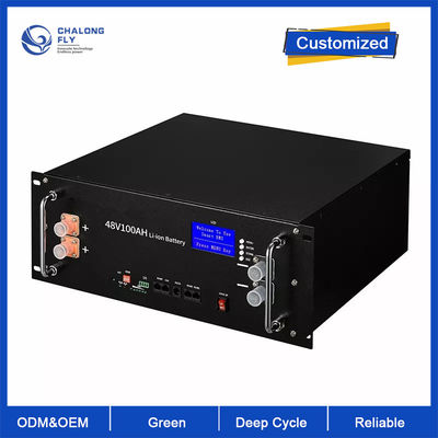 Lifepo4 Lityum Pil 48V 100AH ​​200AH OEM ODM İstiflenebilir Ev Kapalı Izgara Pil Gücü Ev Güneş Enerjisi Depolama