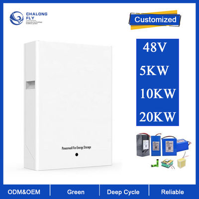 LiFePo4 Lityum Pil OEM ODM 5KW 10KW Ev Yedek Pil Paketi 48V 100AH ​​200Ah Güneş Enerjisi Depolama Pil Sistemi