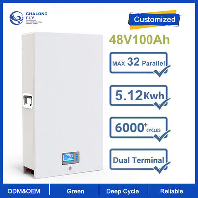 LiFePO4 Lityum Bataryası OEM ODM 48V 100AH 200AH 300AH Powerwall Off Grid Ev Kullanımı Güneş Enerjisi Güç Depolama Bataryası