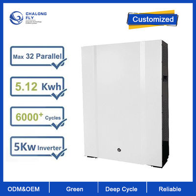 LiFePO4 Lityum Pil 48V 100AH 200AH Özel Lityum İyon Pil 5KW 10KW Powerwall Ev Güneş Depolama Sistemi