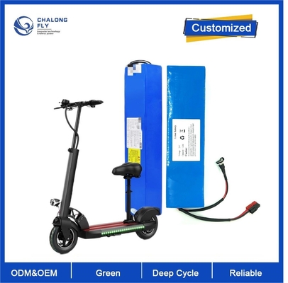 Özel Pil Paketi 48V 10.5AH Lityum İyon Elektrikli Scooter Ebike Motosiklet Pil