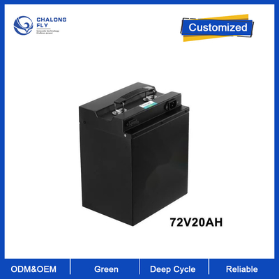 Özel Pil Paketi 72 V 20ah 80ah Lityum İyon Pil LiFepo4 1000 W ~ 5000 W Motorlu Scooter Elektrikli Motosiklet