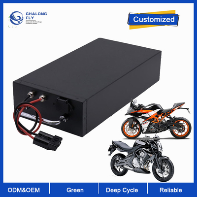 LiFePO4 Lityum Pil 60V 72V 30AH 40AH 60AH 80AH 120AH OEM ODM Lityum Pil Paketleri E-Bike / Motosiklet / Tekerlekli Sandalye için