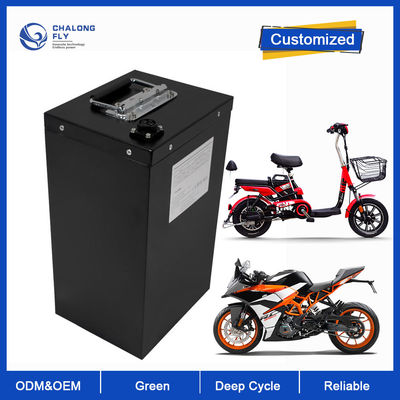 LiFePO4 Lityum Pil 36V 60V 72V 96V Lityum Pil Paketleri OEM ODM 20AH 40H 60AH 80AH Motosiklet Lifepo4 Pil
