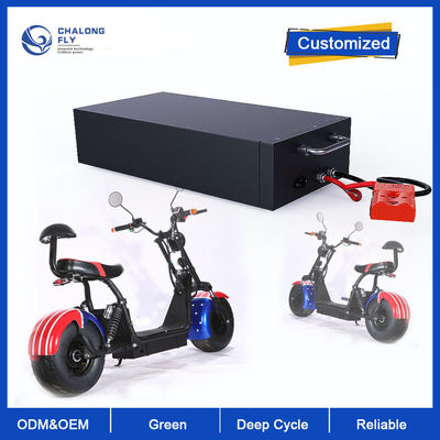 LiFePO4 Lityum Pil 60V 72V 96V 80AH 120AH OEM ODM Lityum İyon Pil Paketleri Denizcilik / E motosiklet için şarj edilebilir