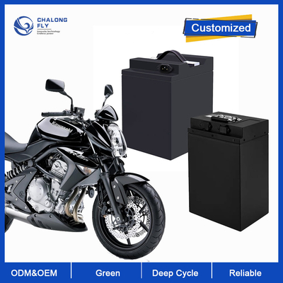 LiFePO4 Lityum Pil OEM ODM 48V 52V 60V 72V Şarj edilebilir 20AH 30AH 50AH 60AH 120AH Lityum İyon E-Scooter Pil