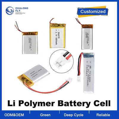 OEM ODM LiFePO4 3.7v Şarj Edilebilir 150mah 350mah 750mah 1000mah 1200mah 2000mah Li-ion lityum pil paketleri