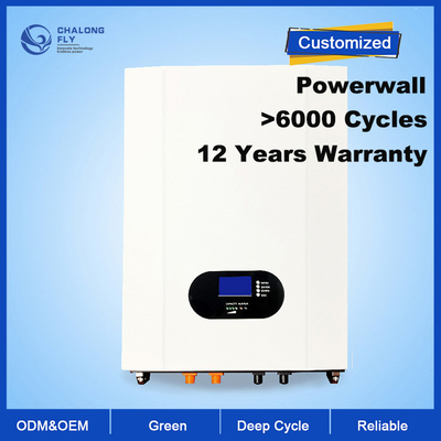 OEM ODM LiFePO4 lityum pil Duvar Montajlı Ev Yedek Pil Paketi Şarj edilebilir 5kwh 7kwh 10kwh lityum pil paketleri