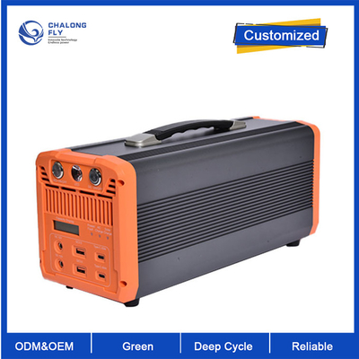 OEM ODM LiFePO4 lityum bataryası 700W-UPS açık hava kamp güç bankası hızlı şarj güç istasyonu lityum pil paketleri