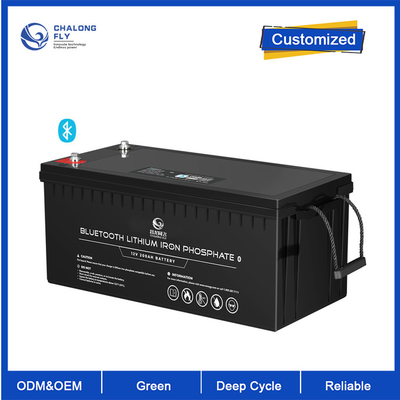 OEM ODM LiFePO4 lityum pil 12V 200Ah Lityum pil Özel pil lityum pil paketleri