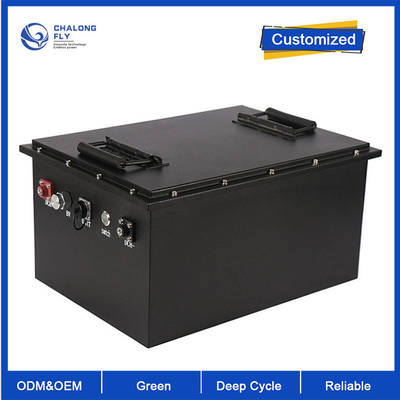 OEM ODM LiFePO4 lityum pil Metal Kabuk Endüstriyel Lityum Pil 14S 60V 50AH EV Özelleştirilmiş lityum pil paketleri
