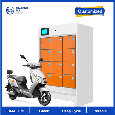 Yangın Alarm Fonksiyonu Özelleştirilmiş OEM ODM LiFePO4 220V 3200W IP54 Pil Değiştirme İstasyonu
