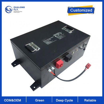 LiFePo4 Lityum Pil 48V 150AH 200AH 300AH 500AH 72V Lityum İyon Şarj Edilebilir Pil Paketi Özel Golf Arabası Pil