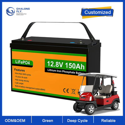 LiFePo4 Lityum Pil OEM ODM 24V 48V 72V 100AH ​​200AH 300AH 400AH Golf Arabası Lityum-iyon Şarj Edilebilir Forklift Pil