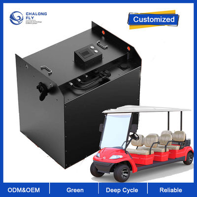 LiFePO4 Lityum Pil Golf Arabası OEM ODM 48V 72V 300V 600V 180AH 400AH Lityum Pil Paketleri Elektrikli Forklift