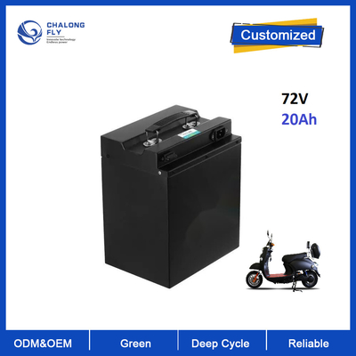 Özelleştirilmiş BMS Derin Döngüsü 72V 20Ah 25Ah 30A Ebike Elektrikli Scooter Motosiklet Lifepo4 Fosfat Lityum Pil OEM ODM