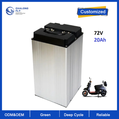 Elektrikli Scooter Motosiklet LiFePO4 için özelleştirilmiş 60V 38.5Ah lityum pil
