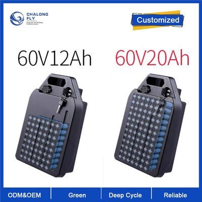 OEM / ODM Kabul edilebilir E Scooter Alınabilir Pil Özel 36v 48v 60v 72v 96v LiFePO4 Lityum Pil Paketi E scooter için
