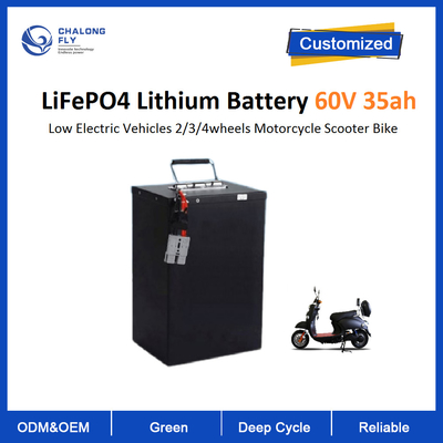 Lifepo4 Lityum Pil 60V 35ah Düşük Elektrikli Araçlar 2 3 4 tekerlekli Motosiklet Scooter Bisiklet 20ah 40ah