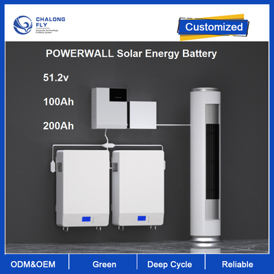 48V 100Ah 200Ah Ev Enerji Depolama Pili 6000 döngü 1C LiFePO4 Solar ESS