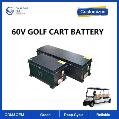CLF OEM ODM 48V 60V 72V 80Ah 100Ah Özel Golf Arabaları NCM LiFePO4 Lityum Pil Paketi