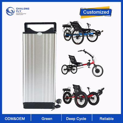 LiFePO4 Lityum Pil Özel 24V 36V 48V Yatık Elektrikli Trike Pil 20AH-120AH Elektrikli Üç Tekerlekli Bisiklet Pil Paketleri