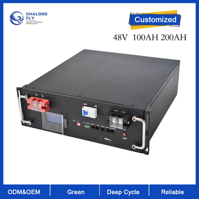 OEM ODM LiFePO4 Lityum Pil Su geçirmez 48V 51.2V 100Ah 150Ah 200Ah lityum pil paketleri