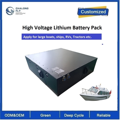 LiFePO4 Elektrikli Tekne Gemi Traktörü Lityum Pil Paketi Prismatik Lityum İyon LFP IP67 320V 80AH 100AH 200AH