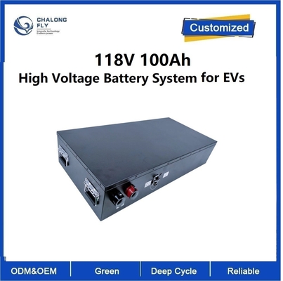 118V 100Ah Yüksek Gerilim Pil Sistemi BMS ile Lifepo4 Pil Paketi lifepo4 lityum pil elektrikli motosiklet pili