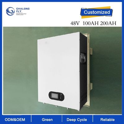 CLF 5KWH 10KWH 15KWH Güneş Enerjisi Lityum İyon Pil Paketleri LiFePO4 6000 Döngüler 48V 100AH 200AH Ev Enerji Depolama
