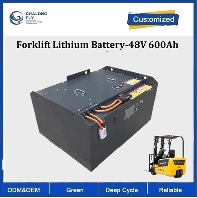 CLF 48V600Ah LiFePO4 Lityum Pil Paketi Toyota Heli Forklift AGV Robot Scooter için Lityum Demir Fosfat Pil