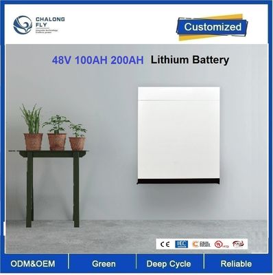 CLF Powerwall Lityum İyon Lityum Pil Paketi 5KWH 10KWH 48v 200ah Lifepo4 LFP Ev Güneş Enerjisi Depolama Pil