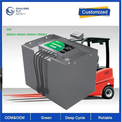 CLF OEM 24V600Ah LiFePO4 Lityum Demir Fosfat Pil Toyota Heli Forklift AGV Robot Scooter için