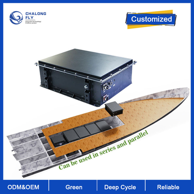 LiFePO4 Lityum Pil OEM ODM 60V 72V 96V 120AH 144AH 200AH 300AH Güç Enerji Depolama Tekneleri Lityum iyonlu Pil Paketi