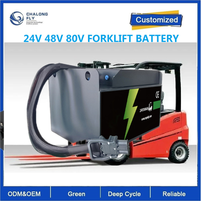 CLF 24V 48V 300Ah 400Ah OEM ODM LiFePO4 Lityum Iron Phosphate Batary Power Pack for Forklift AGV Robot Golf Araba