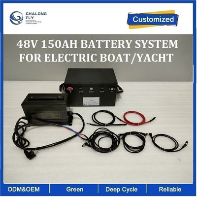 CLF OEM ODM elektrikli tekne deniz EV Pil Paketi 48V 50ah Lifepo4 Pil Elektrikli Tekne/Yacht için