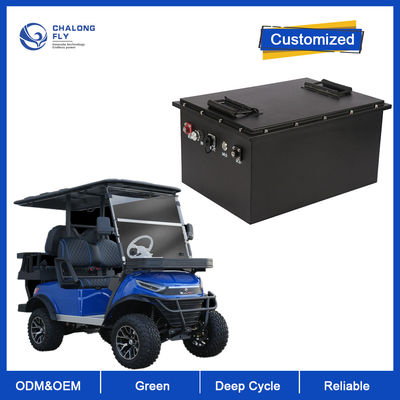 OEM ODM Golf Cart Battery 36V 48V 72V Long Life Lifepo4 Battery Cell Golf Cart Battery Lithium 48 Volt 70ah 105Ah 160Ah