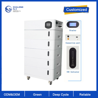 CLF SMS 51.2V 15kWh Güneş Enerjisi Lityum Pil 48V 51.2V 280Ah 300Ah 314Ah 15kwh Güneş Enerjisi Sistemi Taşınabilir LiFePO4 Pil