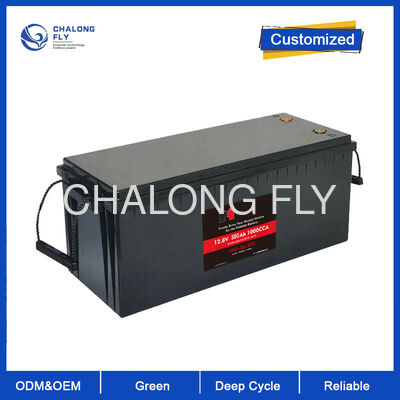 Lifepo4 Pil Paketi 12v 100AH 200AH 24v 100ah 200ah 300ah 460ah 48V Lityum İyon Derin Döngü Pil Paketi