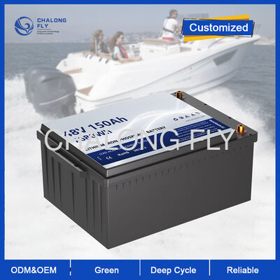 48V 150Ah LiFePO4 Batarya Paketi İçeriye Kurulu Yönetim Sistemi Elektrik Deniz Teknesi Yat Trolling Motoru Kayak Aksesuarı