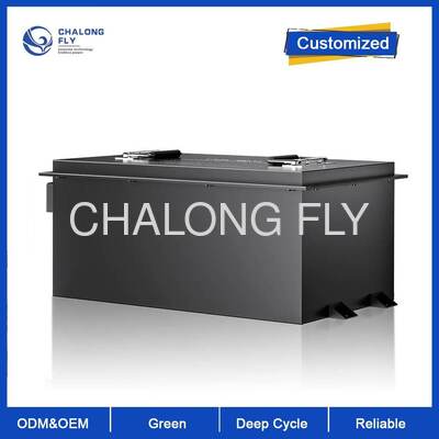 4000 Döngü Uzun Ömürlü ve Bakım Gerektirmeyen Tasarımlı 48V 150Ah LiFePO4 Golf Arabası Aküsü