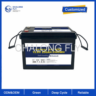 12V 400Ah LiFePO4 RV Bataryası, 5120Wh Yüksek Kapasite 6000+ Döngü Ömürü ve IP67 Şebeke Dışı Kampı için Su geçirmez