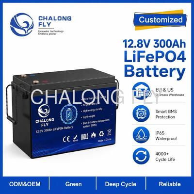 Portatif güç ve güneş depolaması için BMS ile özel 12.8V 314Ah LiFePO4 Pil Paketi