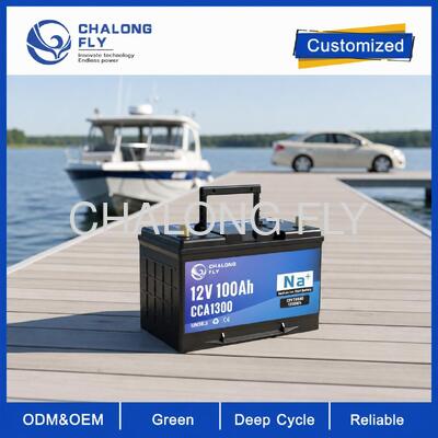 12V Yüksek-CCA Sodyum-İyon Marş Aküsü Otomobil, Kamyon ve Ağır Ekipmanlar İçin