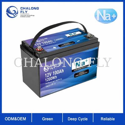 Kış RV ve Şebeke dışı güç için 12V 100Ah Düşük Sıcaklıklı Sodyum İyon Derin Döngü Pil