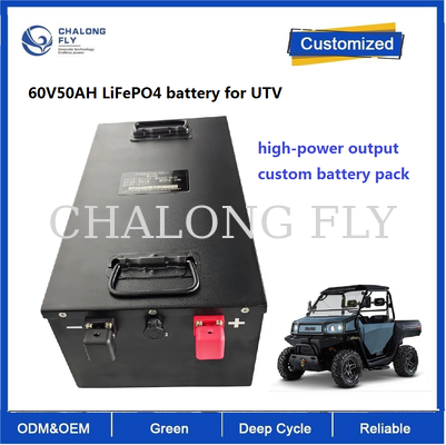 ATV ve UTV için 60V 50Ah LiFePO4 Pil | 3.04kWh Lityum Pil