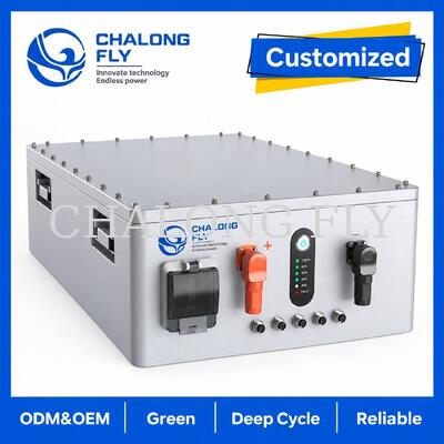 102.4V 125Ah LiFePO4 Elektrikli Tekne Bataryası 12.8kWh Yüksek Voltajlı Deniz Tahriki için CAN RS485 ile