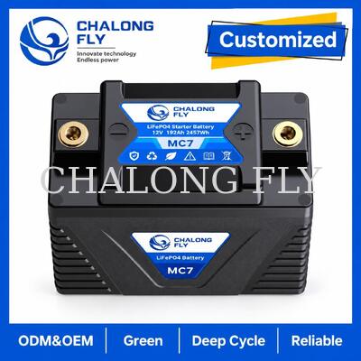 12.8V 3.2Ah LiFePO4 Motosiklet Starter Bataryası 192A 4 7Ah Kurşun-Asit Değiştirme için